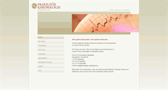 Desktop Screenshot of kardiologie-waiblingen.de