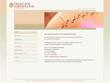 Tablet Screenshot of kardiologie-waiblingen.de